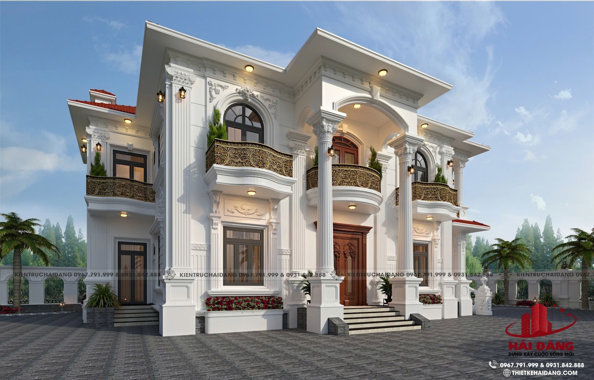 Thiết kế nhà ở sân vườn ( mẫu 3)