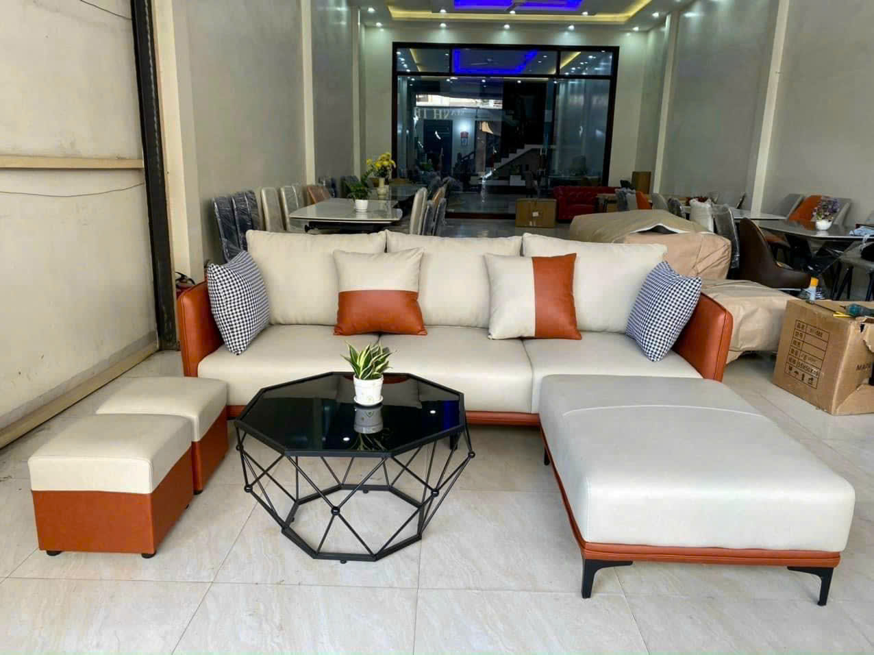 Bộ Sofa DHP - thiết kế sang trọng ( mẫu 9)