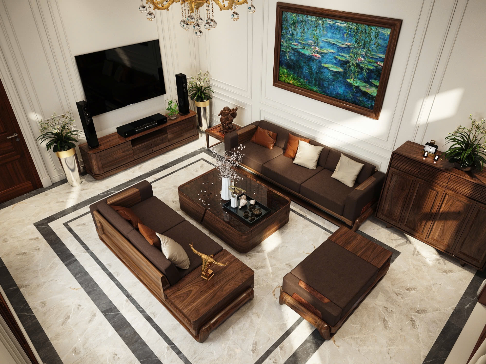 THiết kế và thi công nội thất nhà ở (Mẫu 2)