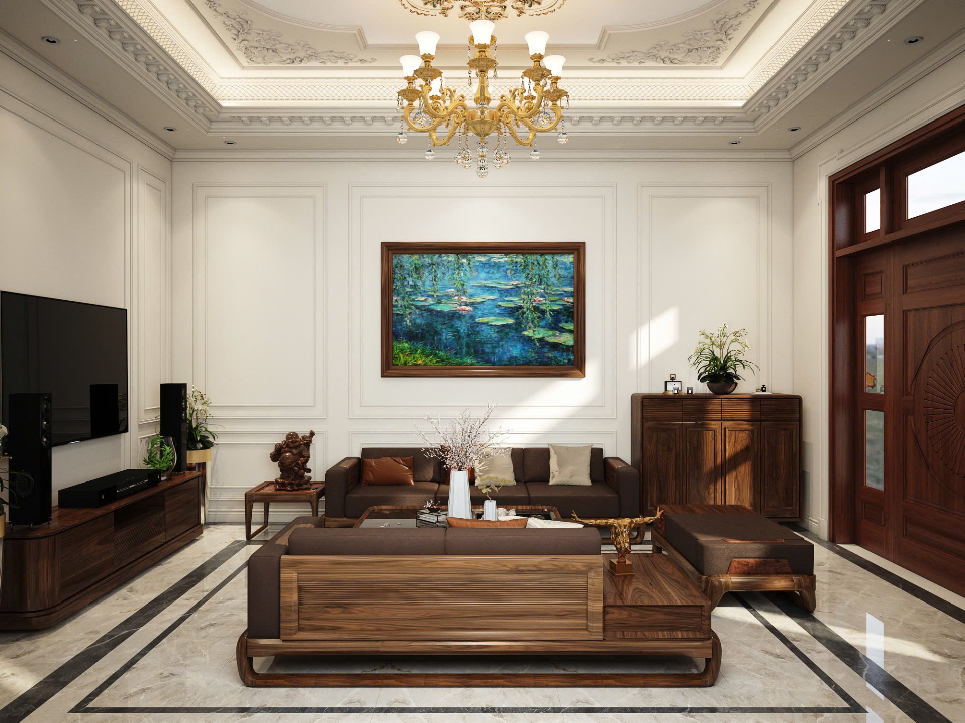 THiết kế và thi công nội thất nhà ở (Mẫu 2)