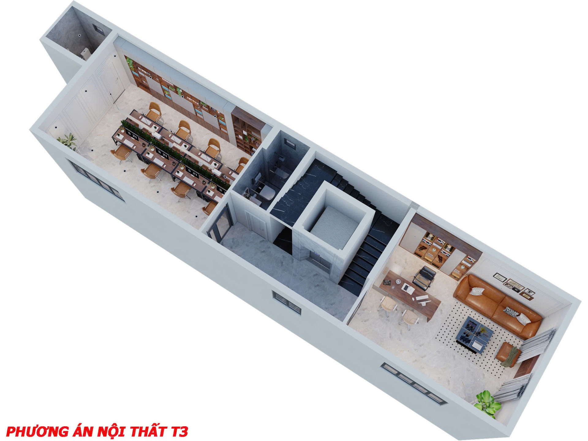 Mẫu thiết kế Văn phòng làm việc