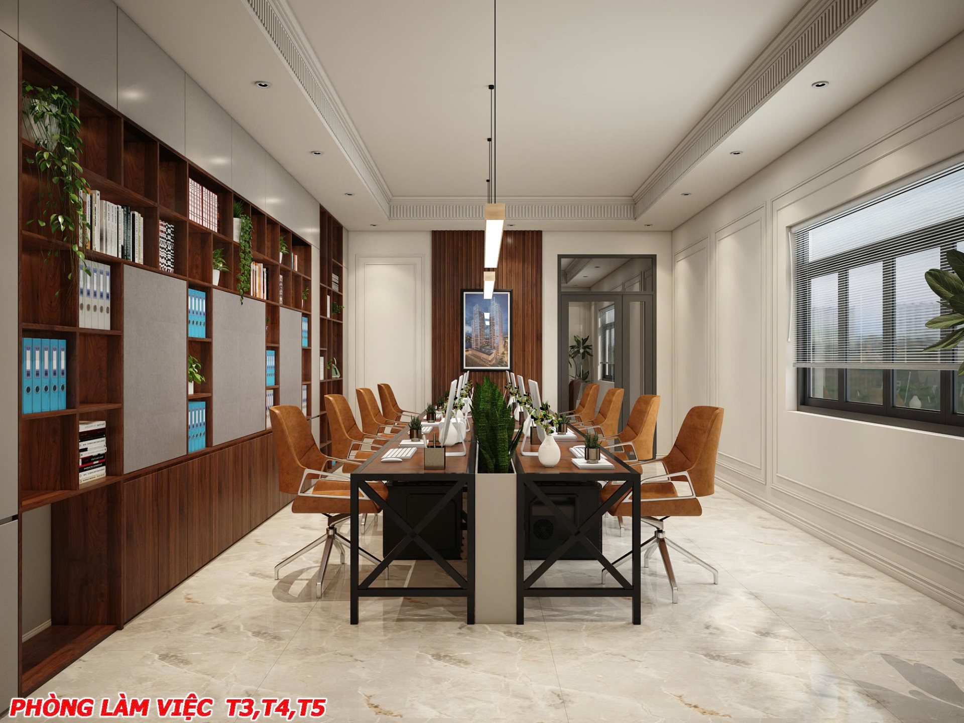 Mẫu thiết kế Văn phòng làm việc