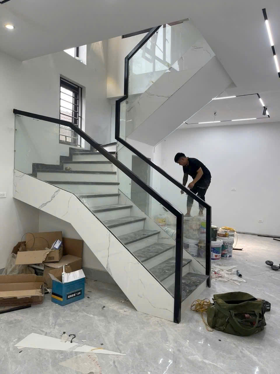 Cầu thang Kính (set 1)