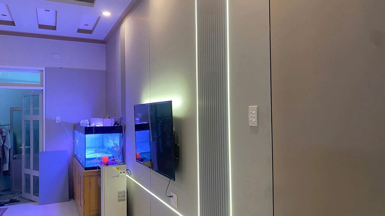 Vách lam sóng nội thất phòng ngủ