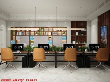 Mẫu thiết kế Văn phòng làm việc