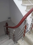 Thi công cầu thang lan can gỗ ( sắt) ( mẫu đẹp)